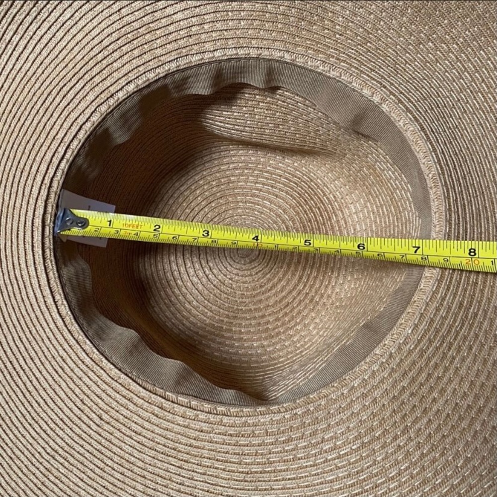 Straw Hat With Oversize Brim - Picture 5 of 6